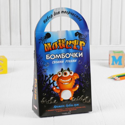 Бомбочки для ванны своими руками "Монстр Раум" - Фото 1
