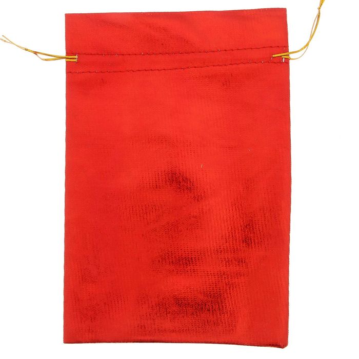 Мешочек подарочный парча "Елочка",16 х24см