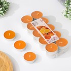 Набор чайных свечей ароматизированных «Апельсин», 20 штук