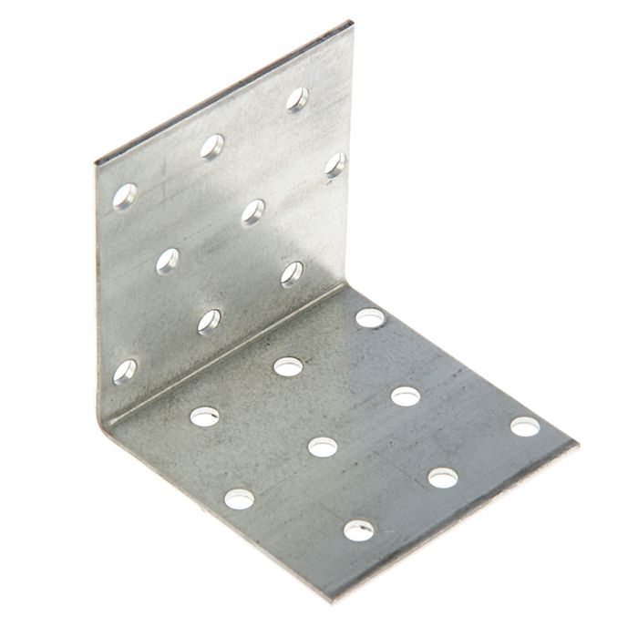 Крепежный уголок равносторонний KUR, 60х60х60 мм, в коробке 50 шт.