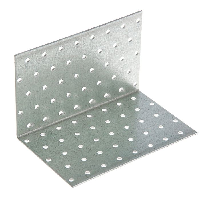 Крепежный уголок равносторонний KUR, 160х100х100 мм, в коробке 25 шт.