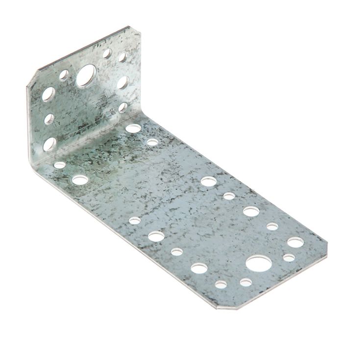 Уголок крепежный асимметричный KUAS-65, в коробке 50 шт.