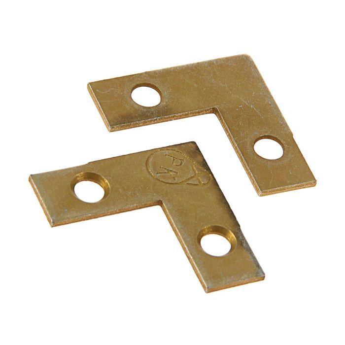 Оконный уголок NAZ 1, 30х30х10х1.5 мм, желтый цинк, в коробке 100 шт.