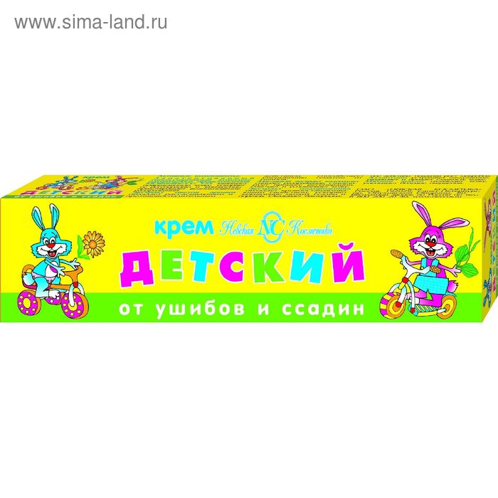 Детский крем Невская Косметика от ушибов и ссадин 40 мл 50₽