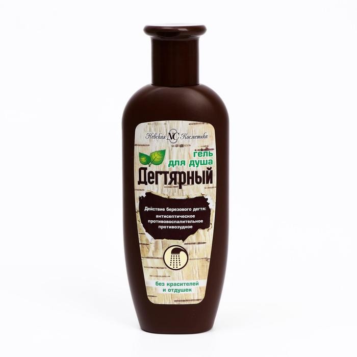 Гель для душа "Невская косметика: Дегтярный", 250 мл