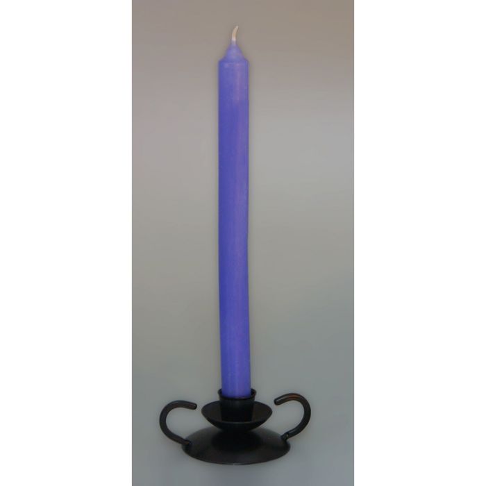 Набор свечей классических, 2 штуки, голубой