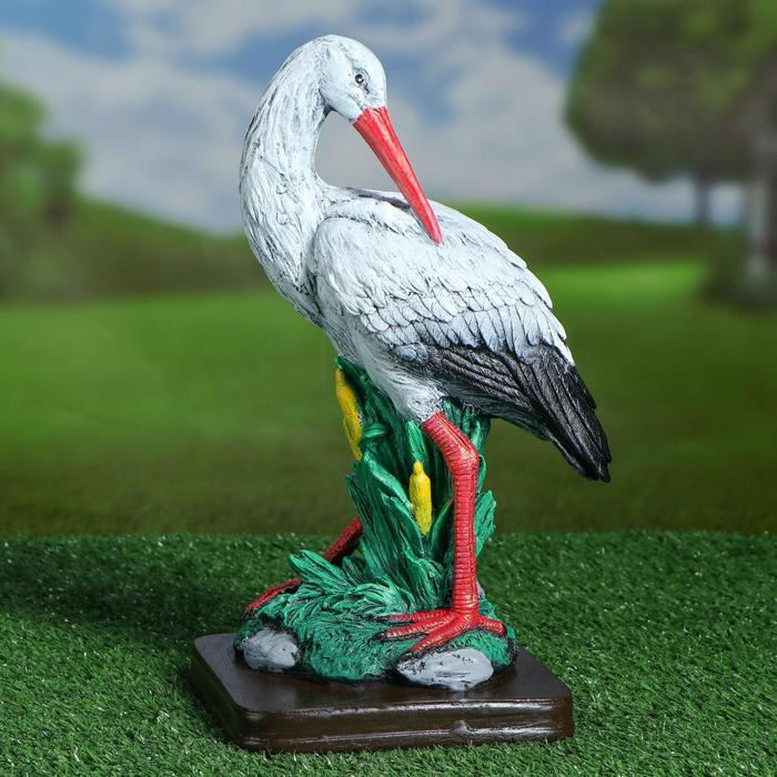 Садовая фигура "Аист"