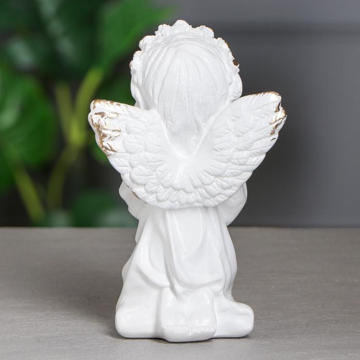 Статуэтка "Ангел с сердцем" золото