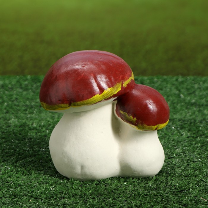 Садовая фигура "Гриб белый двойной" малый