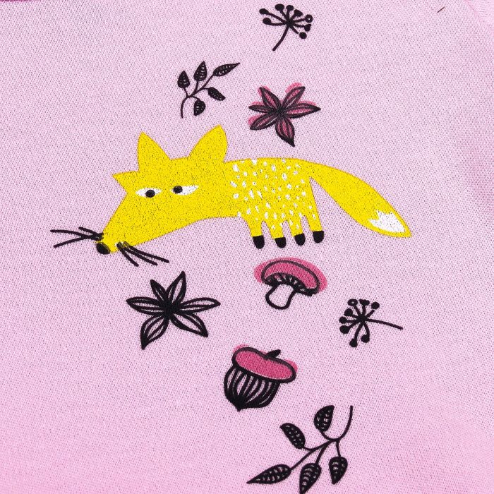 Боди с коротким рукавом, рост 68 см (24), цвет розовый (арт. 583Я-361_М)