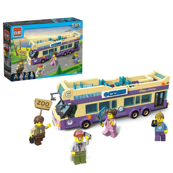 Конструктор «Экскурсионный автобус», 455 деталей и 4 минифигуры