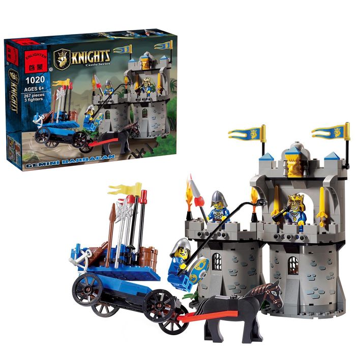 Конструктор «Осада крепости», 267 деталей и 3 минифигуры