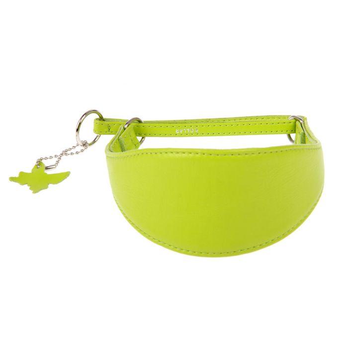 Ошейник-удавка широкий CoLLaR Glomour , 33-42 х 6 см, зеленый