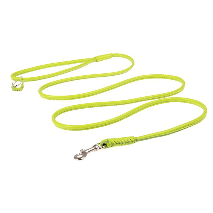 Поводок круглый CoLLaR Glomour, 1.83 м х 0,6 см, зеленый
