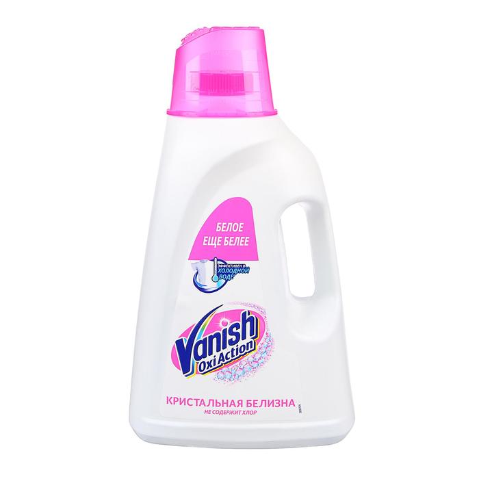 

Пятновыводитель Vanish Oxi Action, гель, для белых тканей, кислородный, 3 л