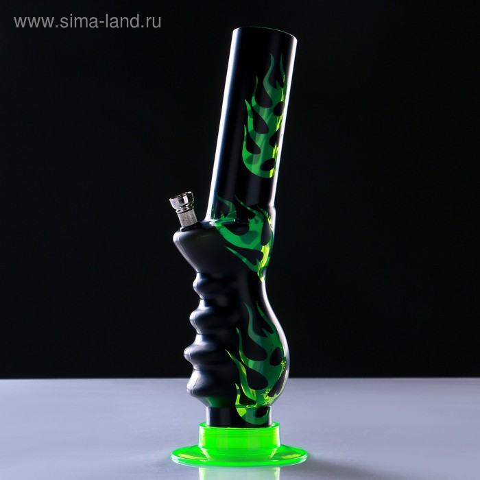 

Бонг, h-32 см, "Пламя", акриловый, микс