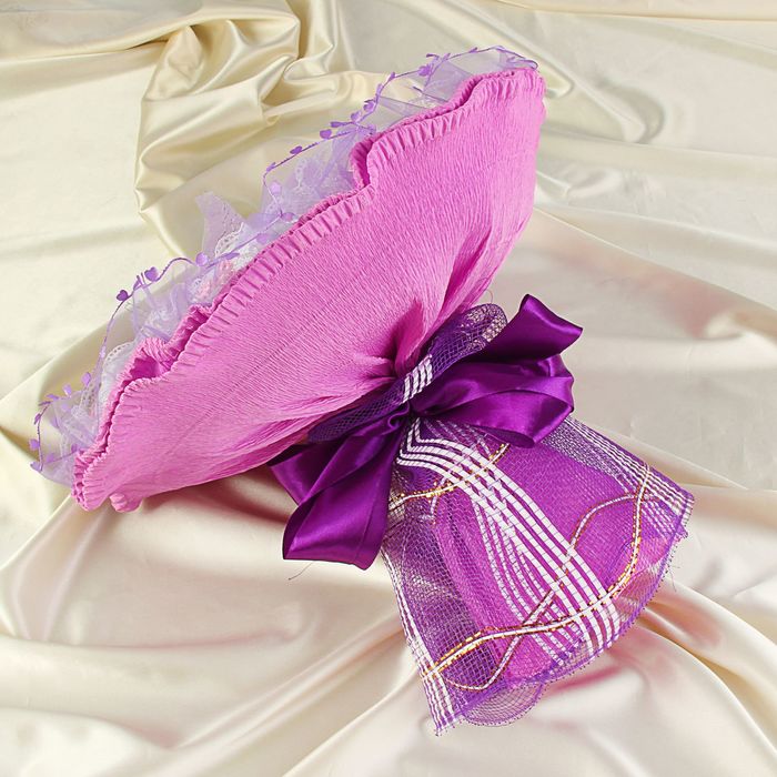 Букет из игрушек "Пурпурный"