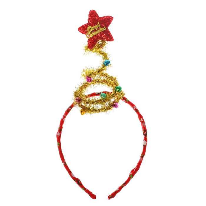 Карнавальный ободок "Ёлочка", цвета МИКС