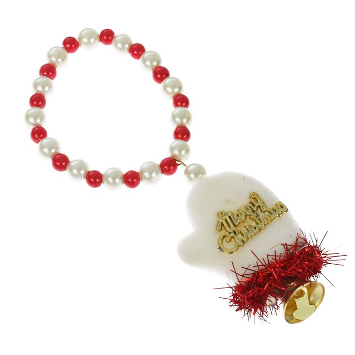 Новогодний браслет &quot;Рукавичка&quot;