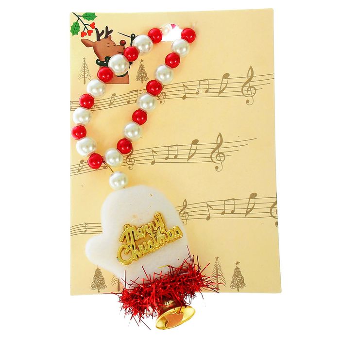 Новогодний браслет "Рукавичка"