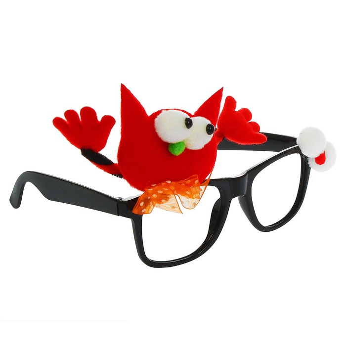 Карнавальные очки "Чертик"