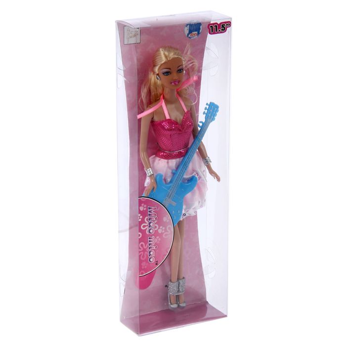Кукла модель "Анна", с гитарой, с аксессуарами, МИКС