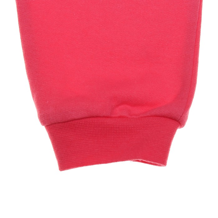 Пижама для девочки, рост 80 см (52), цвет бирюзовый/малиновый