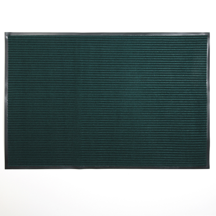 Коврик, влаговпитывающий, ребристый "Стандарт", цвет зеленый