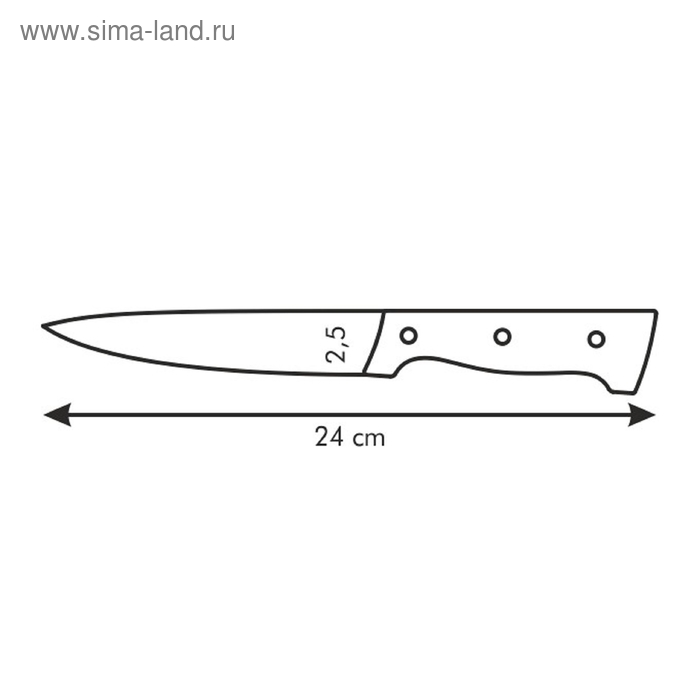 

Нож универсальный Tescoma Home Profi, 13 см