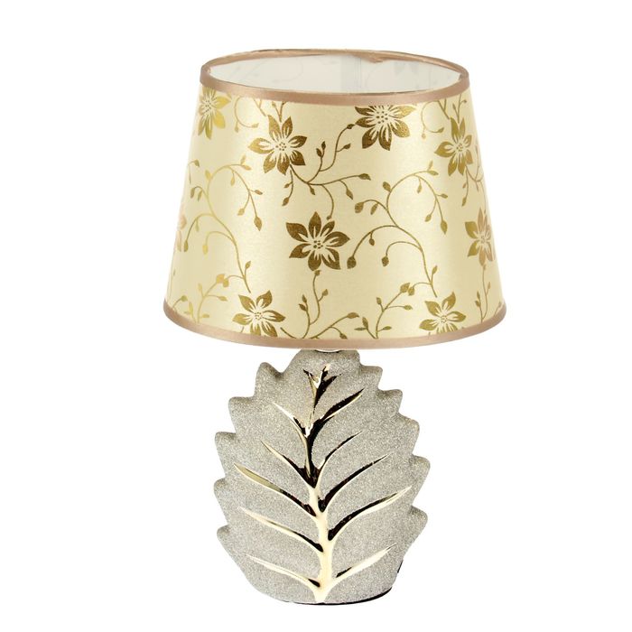 Лампа настольная "Берёзовый лист"