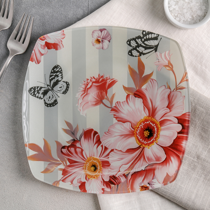 Тарелка обеденная 23 см "Полоска"