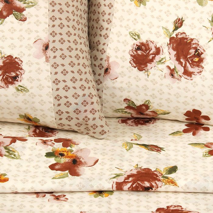 Постельное бельё "Этель" 1,5 сп., Традиция (вид 2), размер 143х215 см, 150х214 см, 70х70 см - 2 шт.