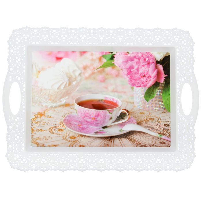Поднос 44х32 см "К чаю"