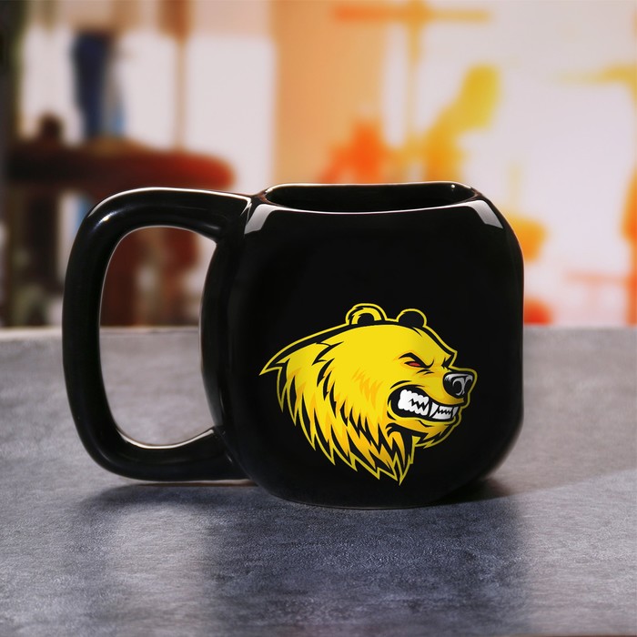 Кружка гиря "Сила, власть, характер", 800 мл