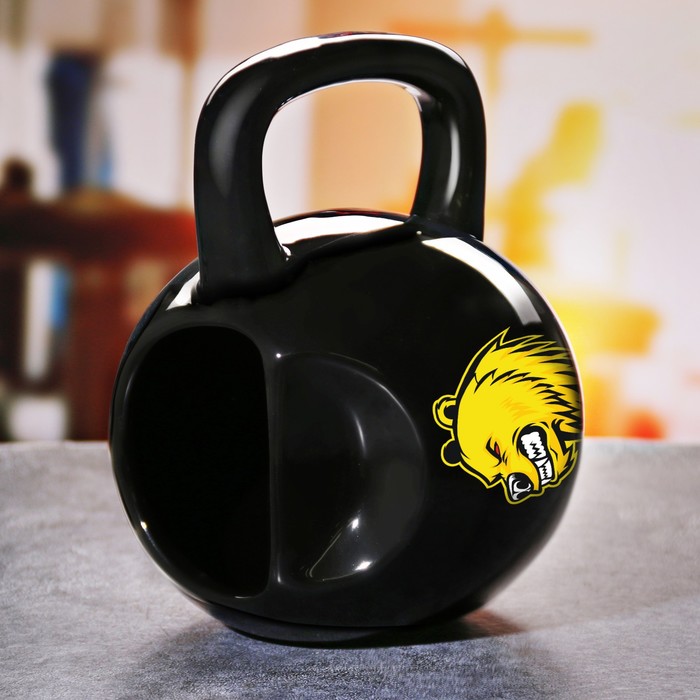 Кружка гиря "Сила, власть, характер", 800 мл