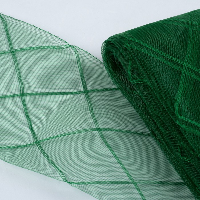 Регилин плоский "Клетка", большая, 160мм, 25±1м, цвет зелёный