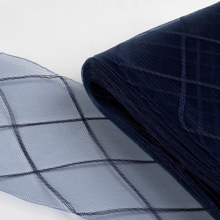 Регилин плоский "Клетка", большая, 160мм, 25±1м, цвет синий