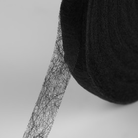 Паутинка клеевая, 10 мм, 73 ± 1 м, цвет чёрный Ош