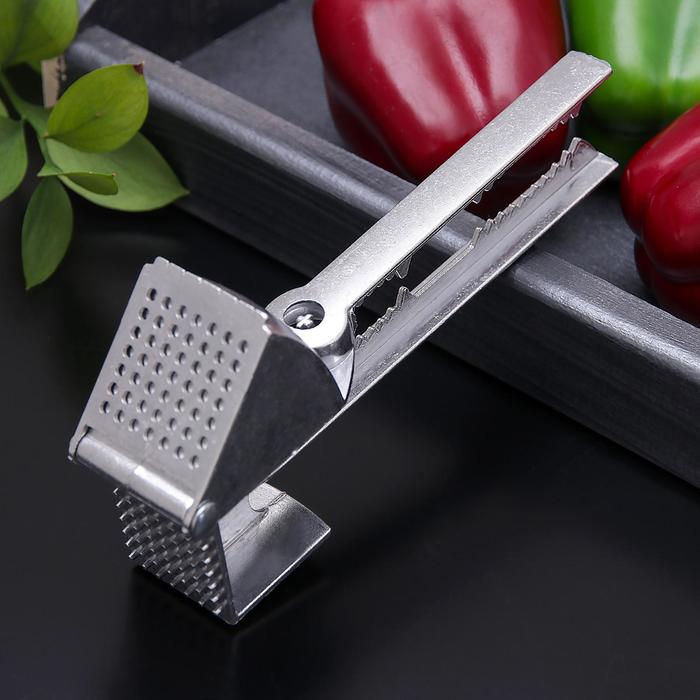 Пресс для чеснока с косточкоудалителем "Трансформер" 19 см