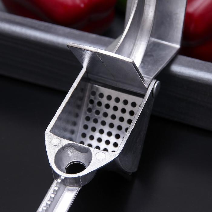 Пресс для чеснока с косточкоудалителем "Трансформер" 19 см