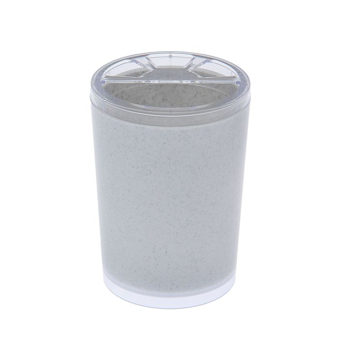 Подставка для зубных щеток "Joli", белый мрамор