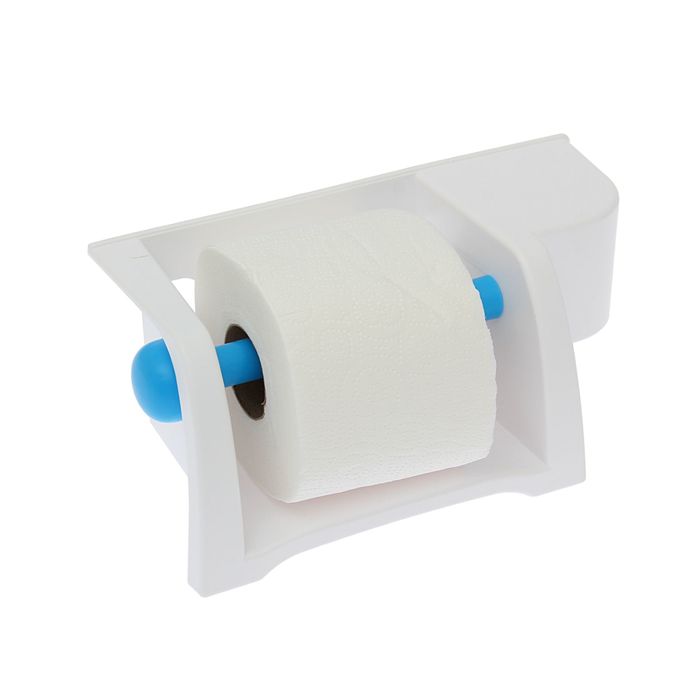 Полка для туалета "Mira", цвет снежно-белый