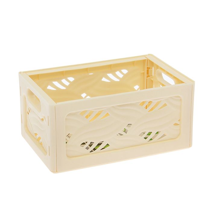 Корзина 24х16х11 см Flavia, цвет слоновая кость