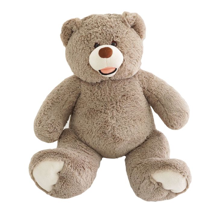 Мягкая игрушка "Мишка Патрик", цвет светло-коричневый, 85 см