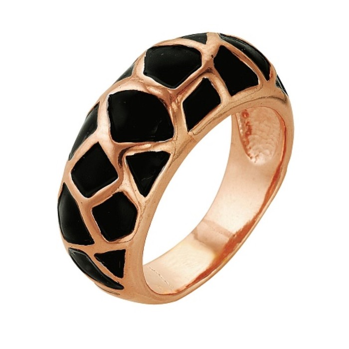 Кольцо "Экстравагант", позолота, размер МИКС