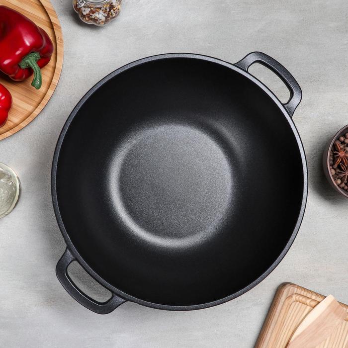 Казан 4 л, d=28 см, h=10 см, с крышкой