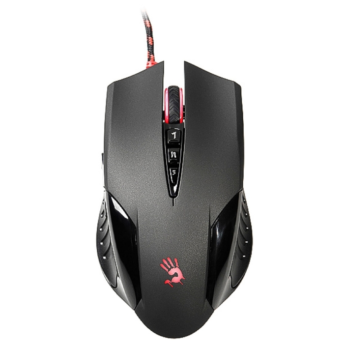 Мышь A4 Bloody V5, черный, оптическая, USB