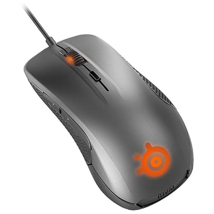 Мышь Steelseries Rival 300 62350, серебристый, оптическая, USB