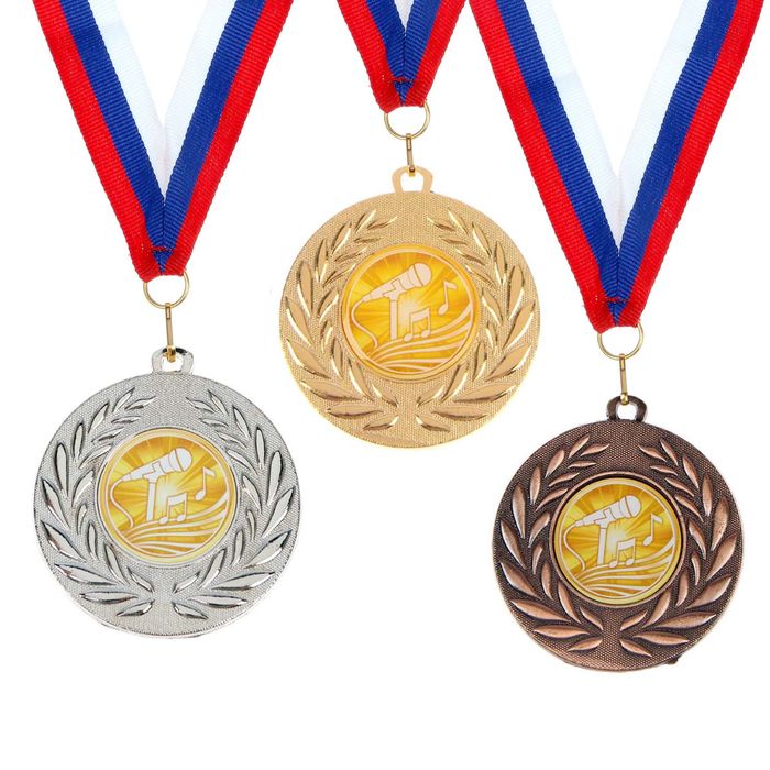 Медаль тематическая 072 "Музыка" серебро