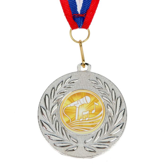 Медаль тематическая 072 "Музыка" серебро